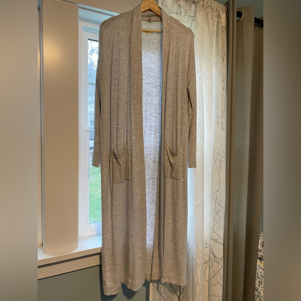 Long And Super Soft Cardigan